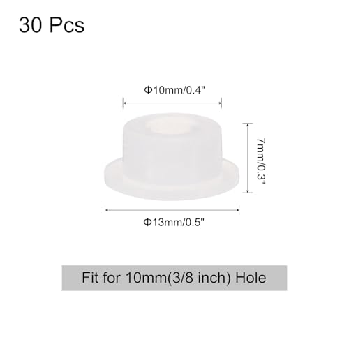 Bouchon de trou en silicone pour masquer perçage de vis meuble 10 mm - 3