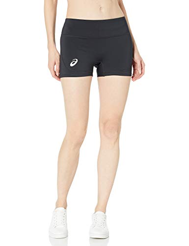 ASICS Women's 3in Vb Shorts, Team Black, Small