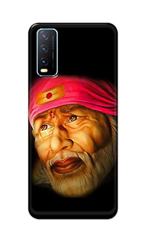 Image of PRINTFIDAA Sai Baba Lord Shiridi Great God Hinduism Religious Hard Back Cover for Vivo Y20 / Vivo Y20i / Y20s / Y20G / Vivo Y12s / Y20S (G) Back Cover -(P6) KAT1002