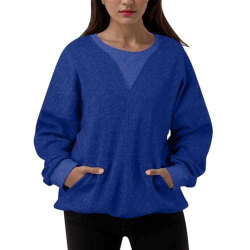Sweat-shirt surdimensionné femmes pour masquer les rondeurs avec style