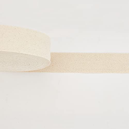 NBEADS 54.68 Yards(50m)/Roll Herringbone Cotton Webbings - Image 3
