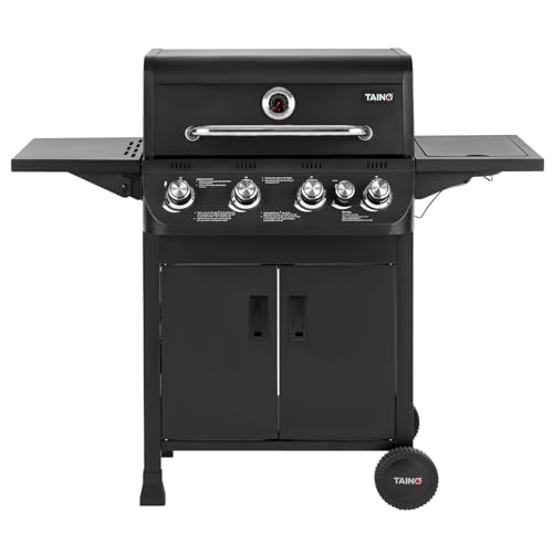 TAINO BRANDO 4+1 Gasgrill 4 Brenner Seitenkocher BBQ Grillwagen...