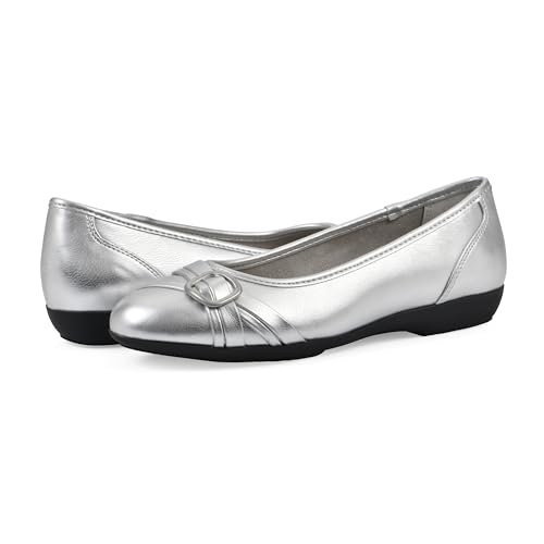 Image of Cliffs by White Mountain Women's Cushioned Calming Ballet Flat