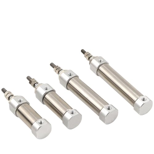 Cilindro mini PB10 de acero inoxidable para movimientos neumáticos precisos 3