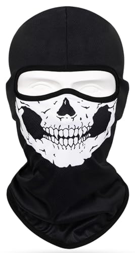 Balaclava Face Mask (Half Skull)