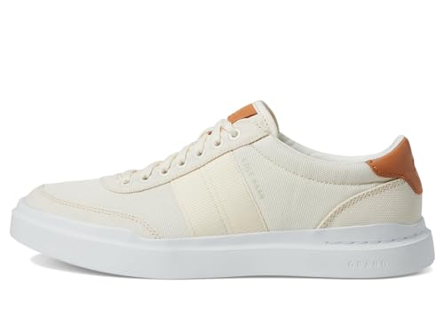 Cole Haan Men's Grandpro Rally Canvas II, Ivory Natural, 11-M US