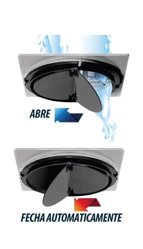 Grelha Inox Quadrada para ralo 95 mm Fechamento 1790 C19 95 mm Lorenzetti 7050224