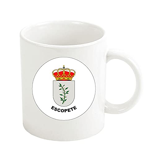 TAZA ESCUDO HERALDICO ESCOPETE GUADALAJARA