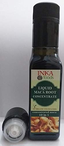 10 in 1 Konzentrat Maca-Wurzel in Flüssigkeit, aus biologischem Anbau, Flasche mit 100 ml Cover