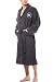 Produktbild Harvey Miller Polo Club Bademantel HRM1876 Schwarz - M