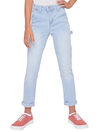 YMI Girls Roll Cuff Carpenter Jeans