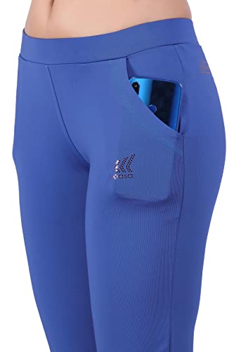 Image of Sports Women Regular Fit Activewear Track Pants | Loose Fit Workout Pant for Women | Quick-Dry | Two Pockets