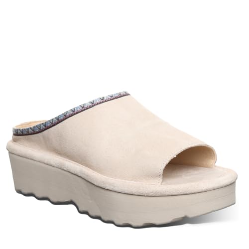 BEARPAW Women's Navigate Camel Sandal Size 8