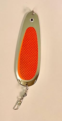 Kokanee Dodger: Orange Prism/Nickel