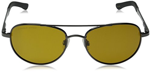 Eagle Eyes Explorer Aviator Sunglasses- UVA, UVB and Blue Light Blocking Protection - Gunmetal Frames2