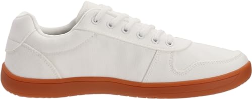 Image of WHITIN Women's Minimalist Barefoot Shoes Wide Toe Box W882 | Natural Toe Freedom, Zero Drop Balance, Flexible Thin Sole, Lightweight Canvas Comfort, Daily Walking