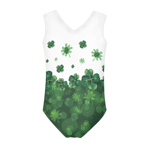 Image of Fashion Print One-Piece Swimsuits for Girls,Soft Stretchy One Piece Bathing Suit Quick Dry Beach Swimwear 5-14 Years