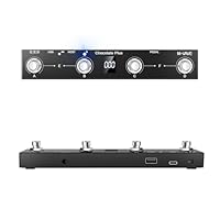 M-VAVE Chocolate Plus Wireless MIDI Fußschalter 4 Tasten BT Wiederaufladbar, APP-Steuerung