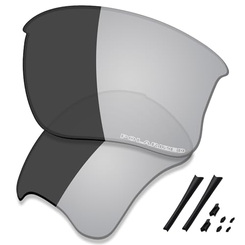 Image of SAUCER Premium Replacement Lenses & Rubber Kits for Oakley Flak Jacket XLJ | Flak Jacket XLJ Low Bridge Fit Sunglasses