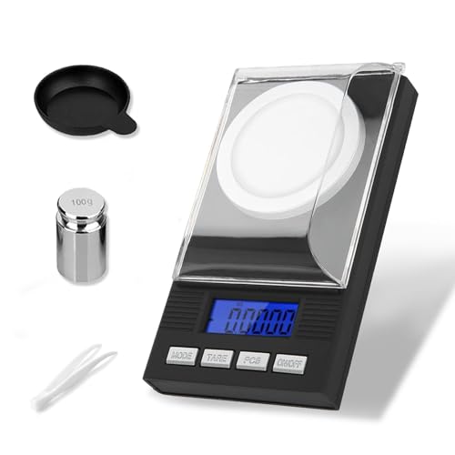 Hengrongshen t@CXP[ 100g / 0.001g t@CXP[ 0.01g Lu[VEFCgt sZbg ^[XP[ LCDfBXvCt OXP[ XP[ 0.001g fW^^[XP[