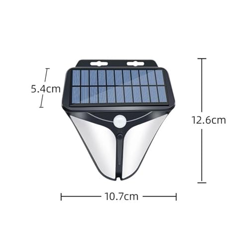 Alarme solaire extérieure pour sécuriser un jardin sombre sans branchement électrique - 6