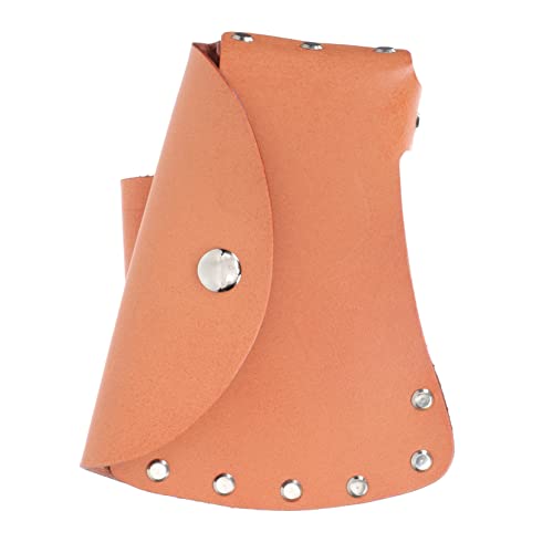 Mipcase Leather Protective Hatchet Cover Portable Axe Blade Protector for Outdoor Camping and Hiking Durable and Thick Design present for Camping Enthusiasts