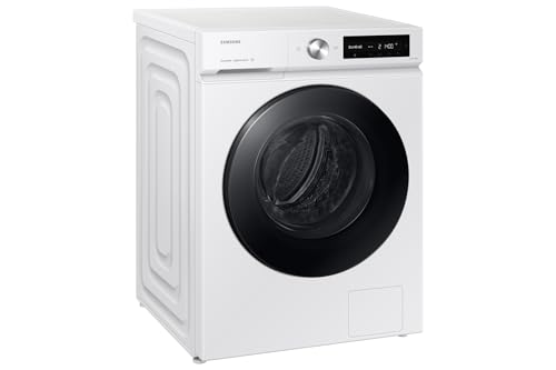Samsung Elettrodomestici Bespoke Waschmaschine, 9 kg, WiFi, AI Control, Schneller Echolave-Zyklus 39 Minuten, Dampf, Frontlader, 60 l x 85 h x 55 p cm