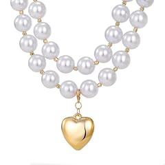 Pearl+Gold Heart