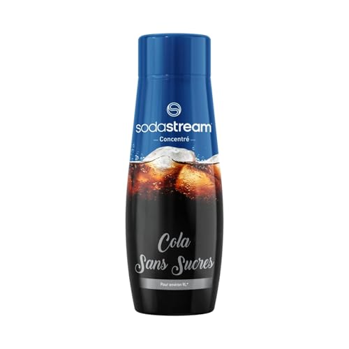 SODASTREAM – Concentré Cola Zéro Sucre, Saveur Intense et Rafraîchissante, Format 440ml - lot de 3 - Vendu par Lot