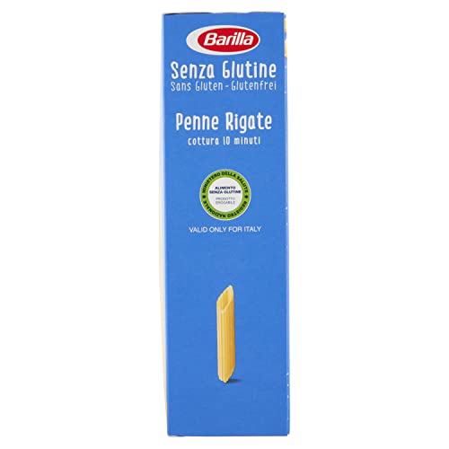 Barilla Penne Rigate Pasta gluten 400g (Lot de 3)