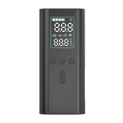 Strumento di assistenza stradale semplificato con batteria ad alta capacità e pratico gonfiatore per pneumatici in uno (8000 mAh)