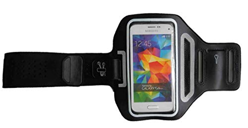Sport-Armband Oberarm Tasche passend für Sony Xperia X Compact / XZ1 Compact / XZ2 Compact Handy Halterung Fitness-Hülle, Tasche mit großem Fach