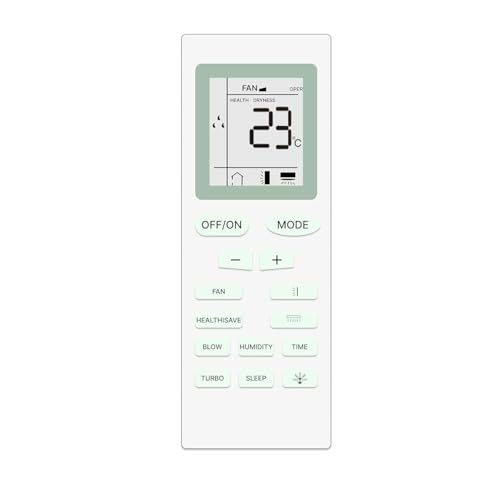 Image of BLACKSHEEP Compatible with Voltas AC Remote Replacement for 1, 1.5, 2 ton Split /Window Air Conditioner - Please Match The Original Remote (AC 18)