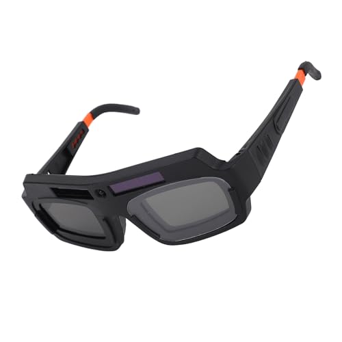 Óculos de Soldagem Com Escurecimento Automático, óculos de Soldador, Escuridão Ajustável, Alta Sensi