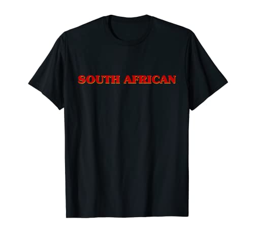 South African DNA Roots Aesthetic Nationality Pride Heritage Camiseta