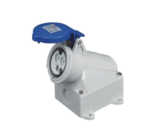 Industrial Socket Outdoor IP44 Waterproof and dustproof Sealed Surface-Mounted Machine Tool European Standard Industrial(SP-1421-3P-32A)