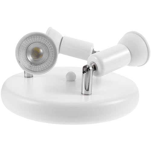 OSALADI Adjustable Ceiling Light Fixture Dimmable Decorative Spotlights for Indoor Use Modern Flush Mount Lighting for Living Room Bedroom and Hallway