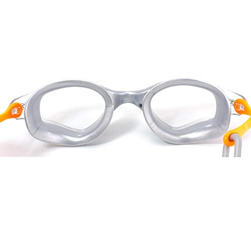 Oculos Zoom Speedo Cinza Prata Cristal