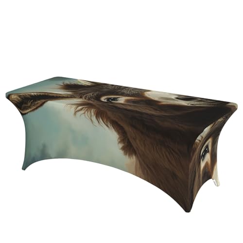 Nappe élasthanne extensible 1.8m universelle pour événement et mariage - 2