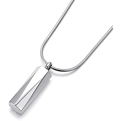 Stainless Steel Hexagon Bar Necklace for All Cover