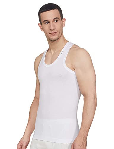 Image of Rupa Frontline Sleeveless Vest for Men, 100% Cotton Material, Round Neck, Regular Fit, Pack of 3