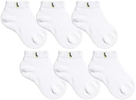 Kit 6 Pares Meia Infantil Lupo Unissex Algodão Tamanho 24 a 29