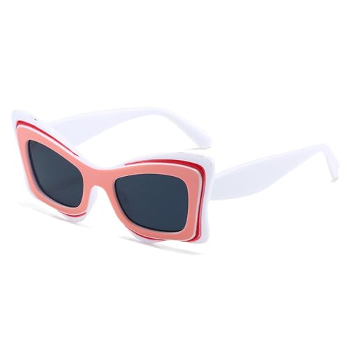 Lunettes de soleil papillon pour femmes rétro avec protection totale UV400
