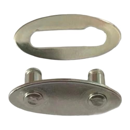 Jiuvaso Connecteur de Chaîne, Maillon Manquant Réutilisable pour Maillon de Chaîne