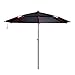 LWMQ 2M/6,5ft Ombrellone Esterno Girevole Alluminio a Doppio Strato da 360°Ombrellone Pesca, Protezione UV Impermeabile, (Copertura per Ombrello*1,Inserto Terra*1, Asta per Ombrello*1,Inserto antive