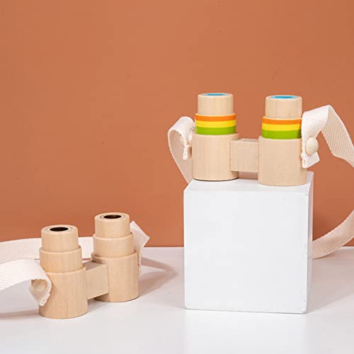 Binoculares de Madera para Niños para Camping y Viajes miniatura 3