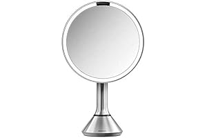 simplehuman Lighted Makeup Mirror with Magnification