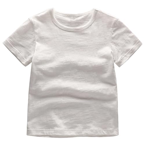 Short Sleeve T-Shirt Toddler Tee Breathable Cotton Infant Baby, Little Kids Boys, Girls, Unisex - Main Image