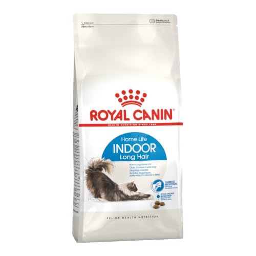 ROYAL CANIN Indoor Long Hair Trockennahrung für Katzen – 2 kg