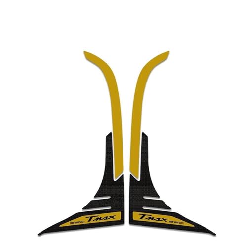 滑り止め に適合するヤマハ TMAX560 TMAX 560 TMAX-560 2020年式用 燃料タンクステッカー 燃料タンクプロテクターパッド デカール バイクのタンク用(セット10)